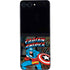 Marvel Classic Comics Captain America Vintage Galaxy Z Flip5 5G Skin